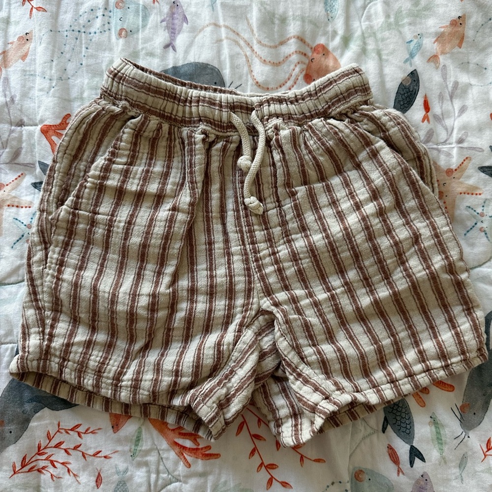 Rylee + Cru Stripe Shorts 4-5years